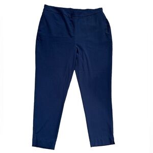 Banana Republic Pull on Pants Isola Nights Navy Size 12